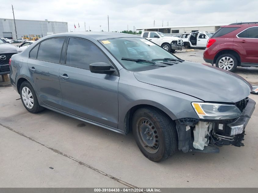 2015 VOLKSWAGEN JETTA 2.0L S