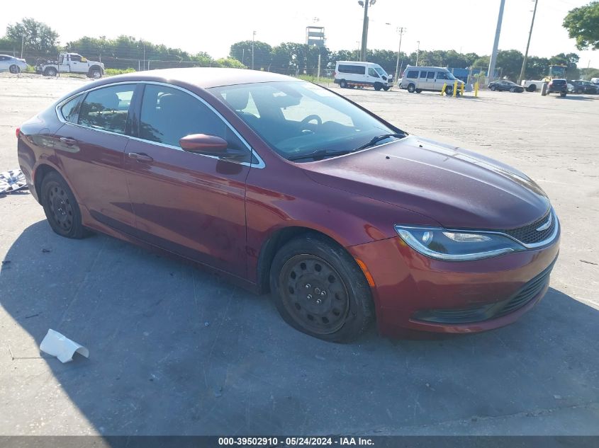 2015 CHRYSLER 200 LX