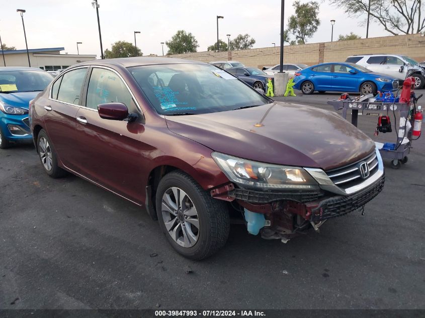 2014 HONDA ACCORD LX