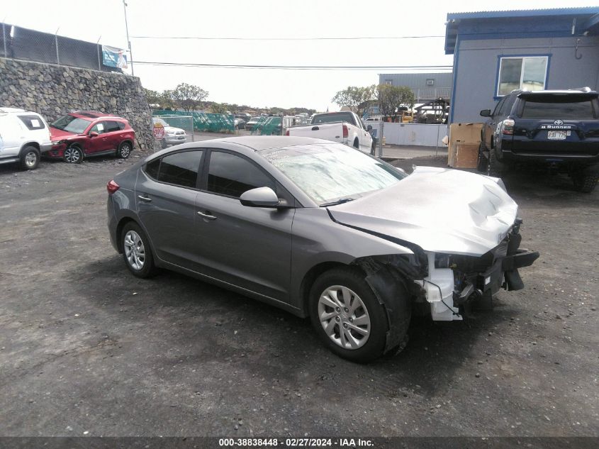 2018 HYUNDAI ELANTRA SE