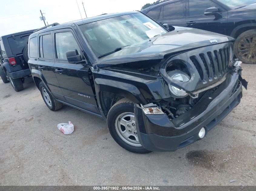 2016 JEEP PATRIOT SPORT