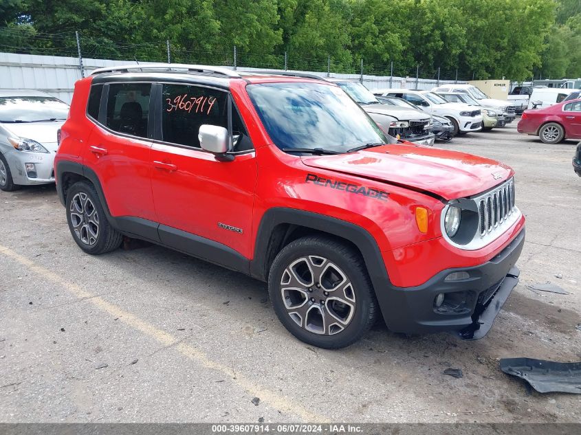 2016 JEEP RENEGADE LIMITED