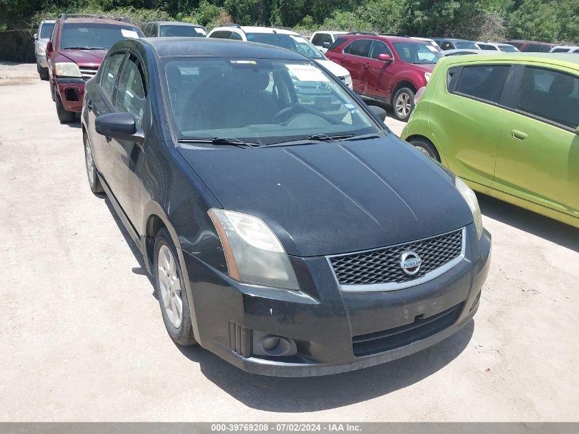 2012 NISSAN SENTRA 2.0 SR