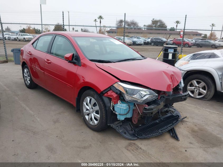 2015 TOYOTA COROLLA LE