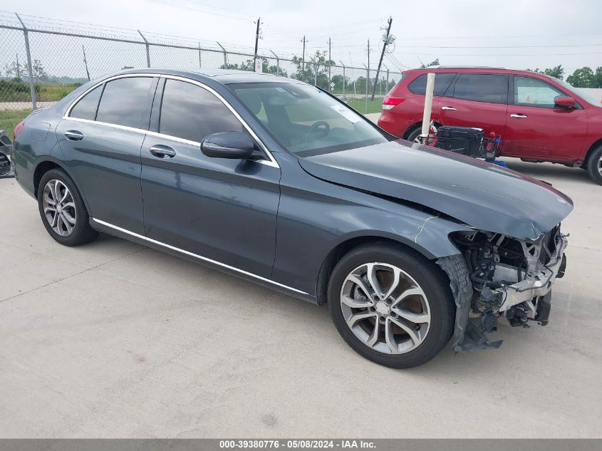 2016 MERCEDES-BENZ C 300 4MATIC/LUXURY 4MATIC/SPORT 4MATIC