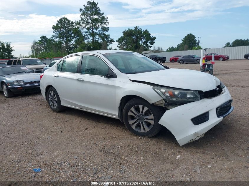 2014 HONDA ACCORD LX