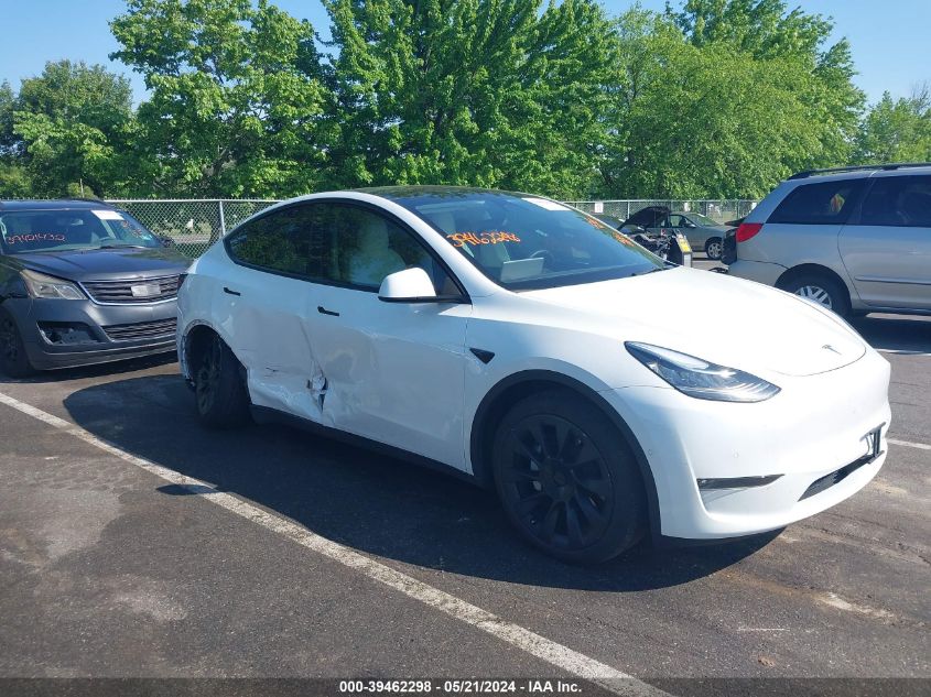 2022 TESLA MODEL Y LONG RANGE DUAL MOTOR ALL-WHEEL DRIVE