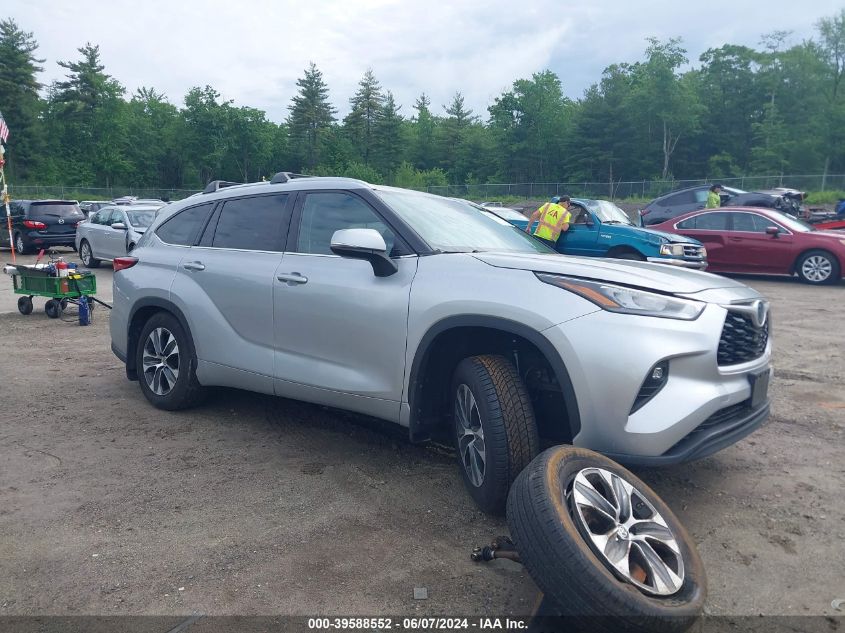 2020 TOYOTA HIGHLANDER HYBRID XLE