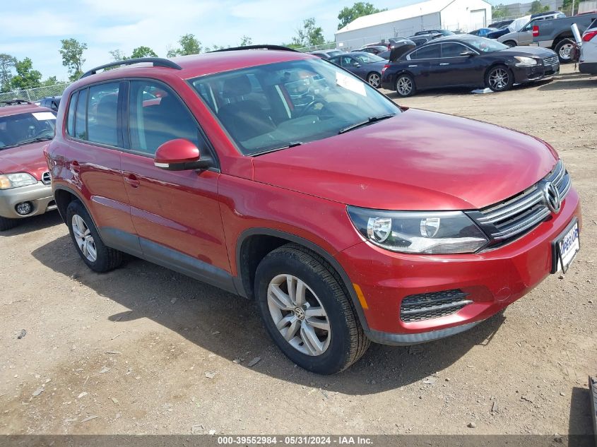 2015 VOLKSWAGEN TIGUAN S