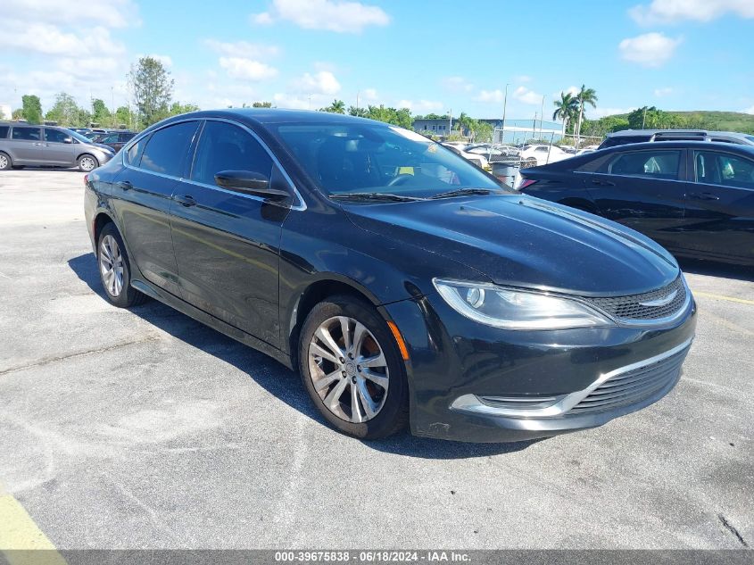 2016 CHRYSLER 200 LIMITED