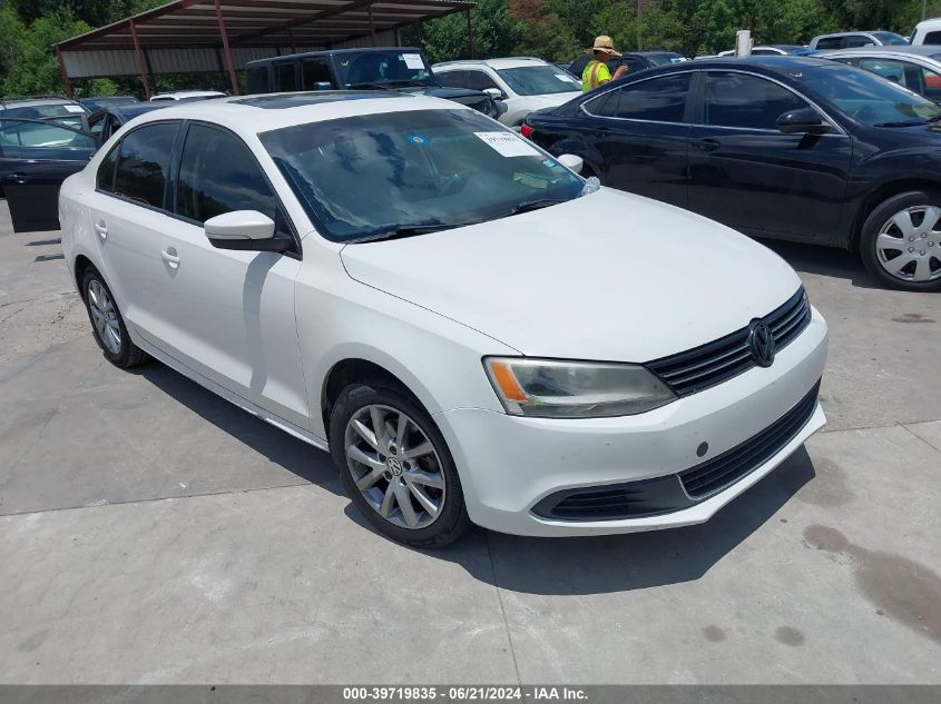 2012 VOLKSWAGEN JETTA 2.5L SE