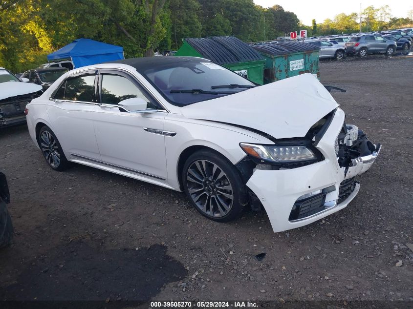 2019 LINCOLN CONTINENTAL RESERVE