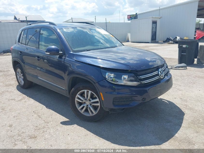 2016 VOLKSWAGEN TIGUAN S