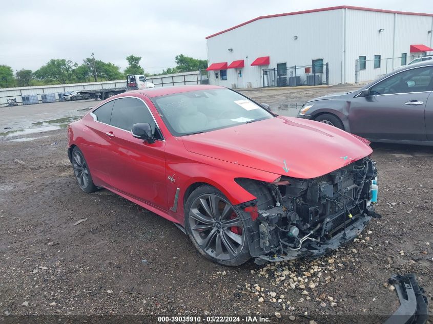 2019 INFINITI Q60 3.0T RED SPORT 400