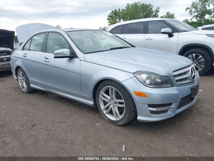 2013 MERCEDES-BENZ C 300 LUXURY 4MATIC/SPORT 4MATIC