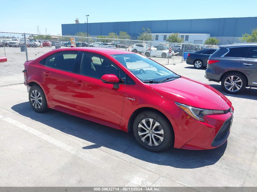 2021 TOYOTA COROLLA HYBRID LE