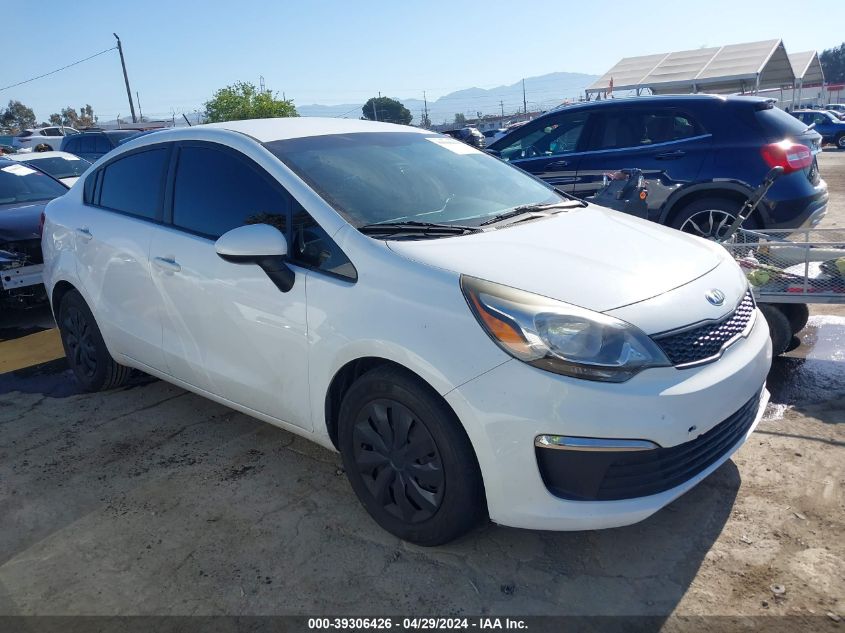 2016 KIA RIO LX