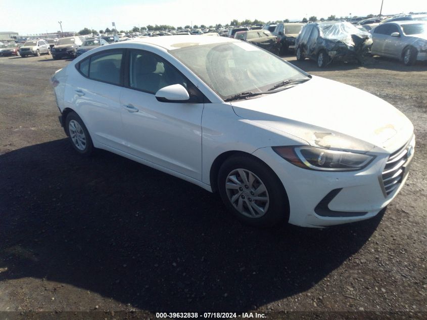 2017 HYUNDAI ELANTRA SE