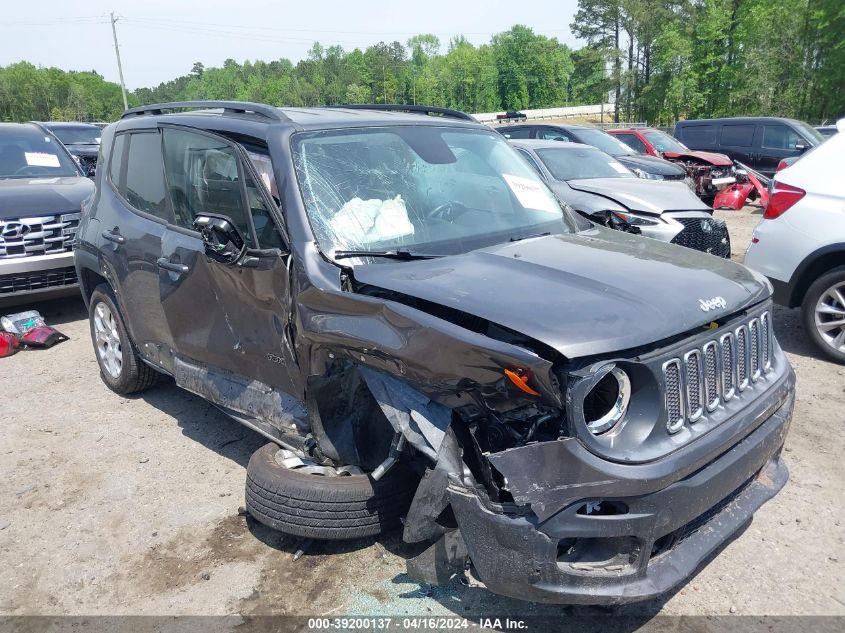 2017 JEEP RENEGADE LATITUDE FWD