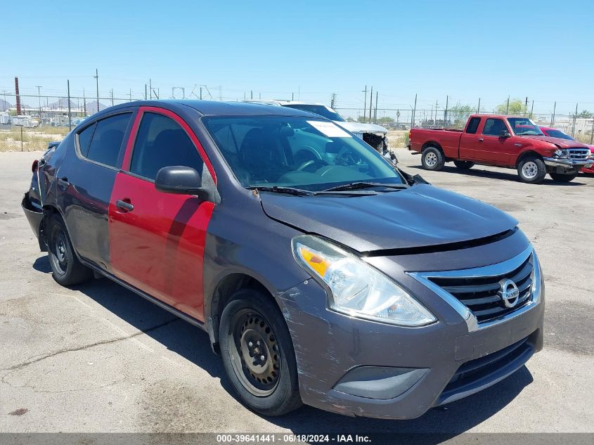 2015 NISSAN VERSA 1.6 S+