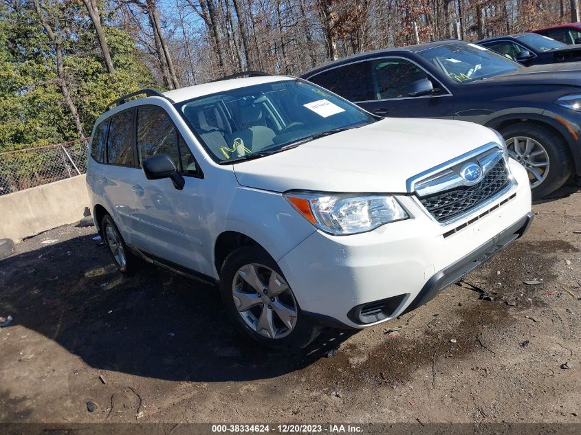 2016 SUBARU FORESTER 2.5I