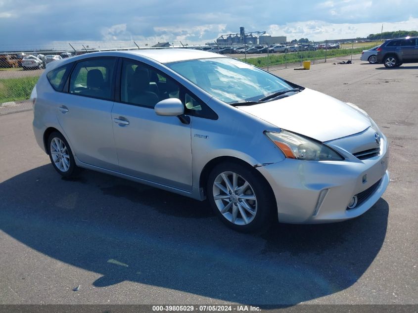 2012 TOYOTA PRIUS V FIVE