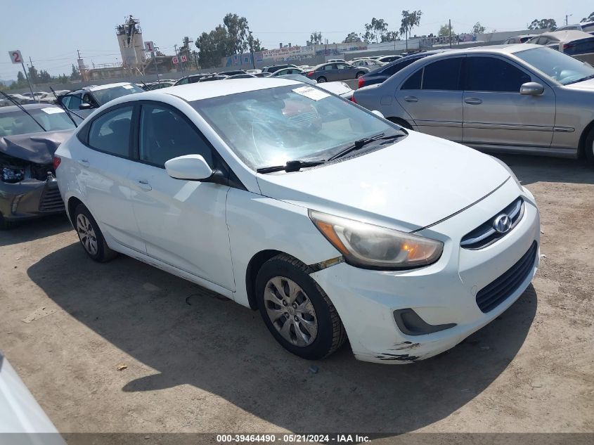 2016 HYUNDAI ACCENT SE