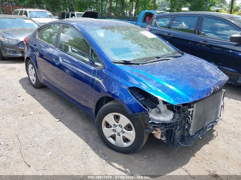 2018 KIA FORTE LX