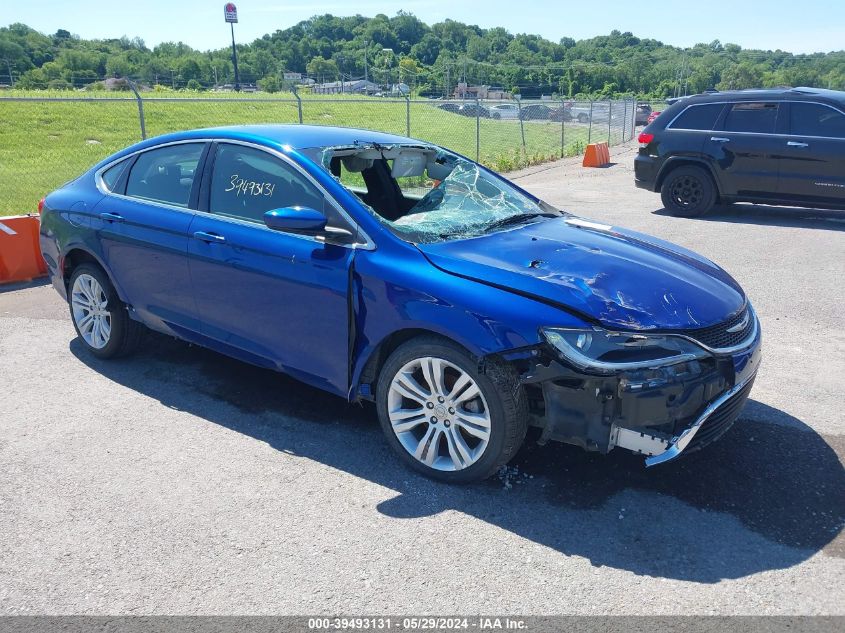 2015 CHRYSLER 200 LIMITED