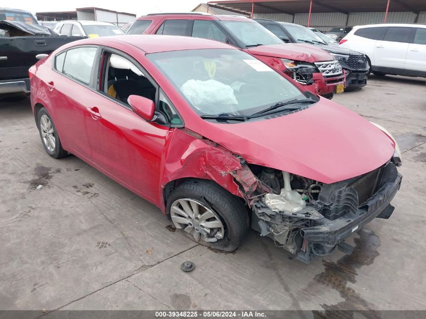 2016 KIA FORTE LX