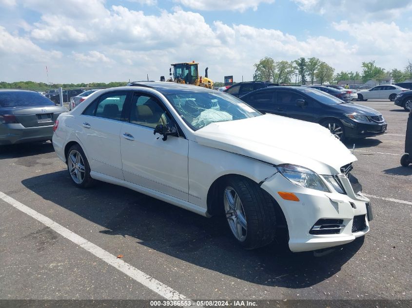 2013 MERCEDES-BENZ E 350 4MATIC