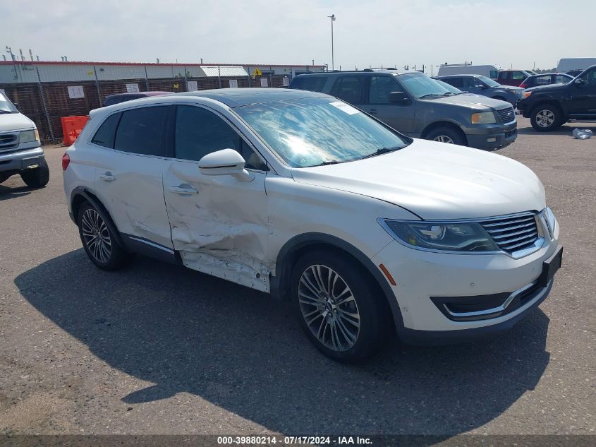 2016 LINCOLN MKX AWD BLACK LABEL