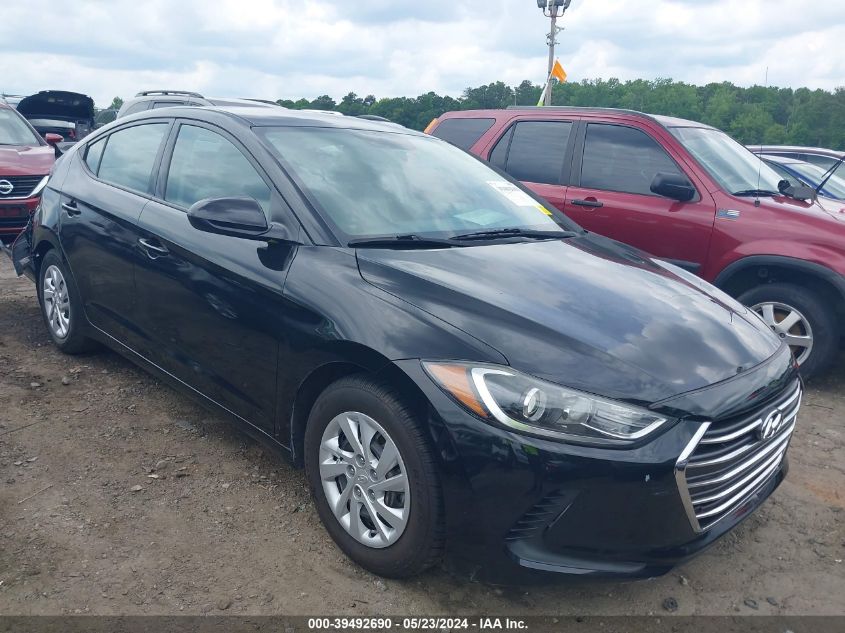 2018 HYUNDAI ELANTRA SE