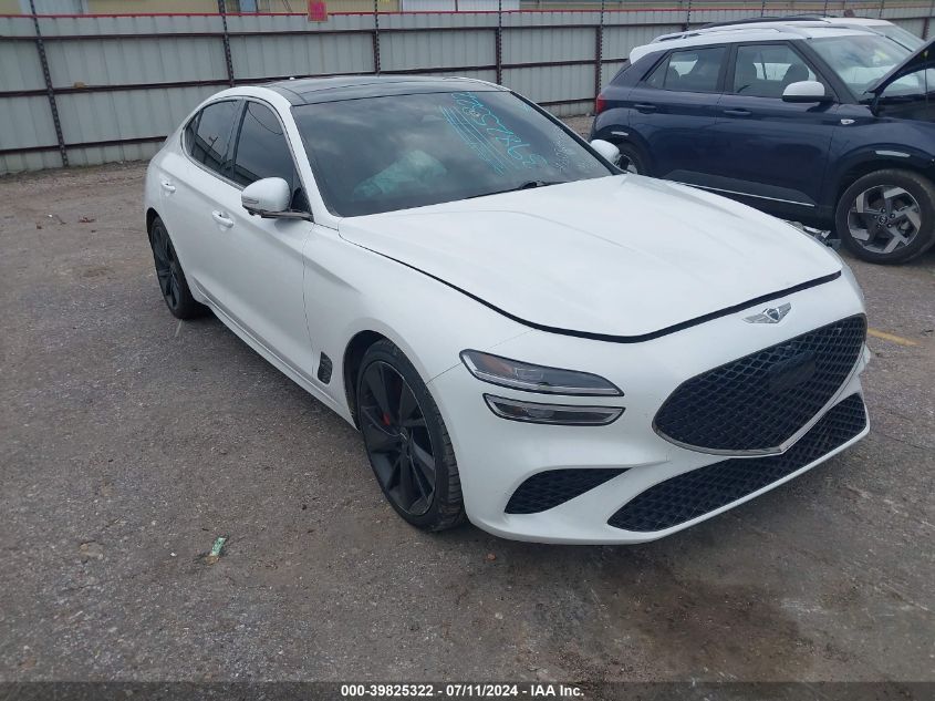 2022 GENESIS G70 3.3T RWD