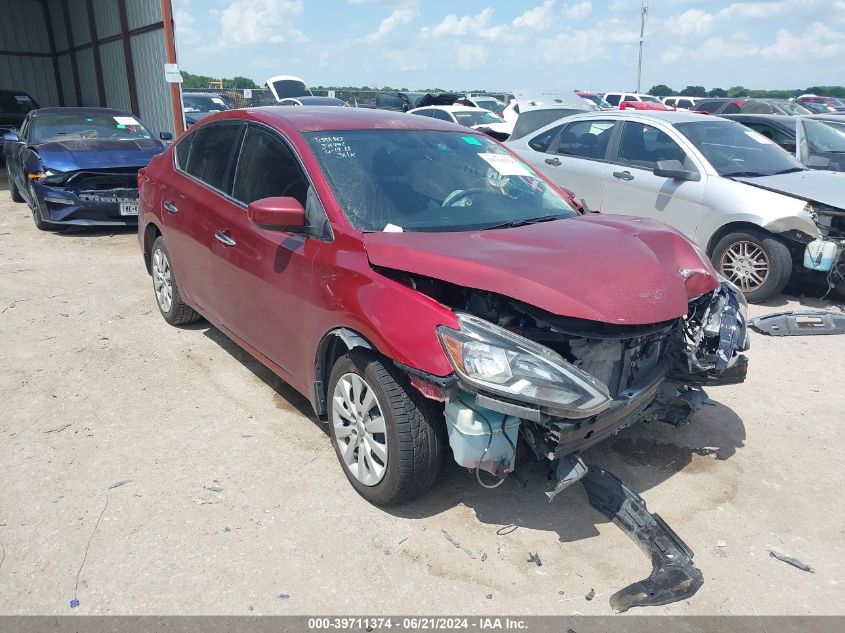 2016 NISSAN SENTRA S/SV/SR/SL