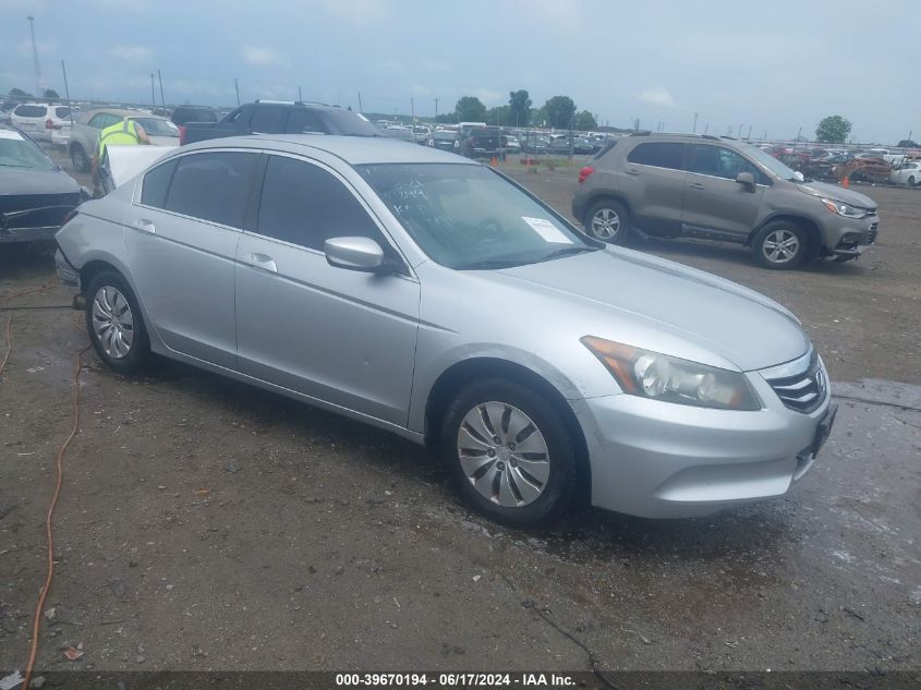 2012 HONDA ACCORD 2.4 LX