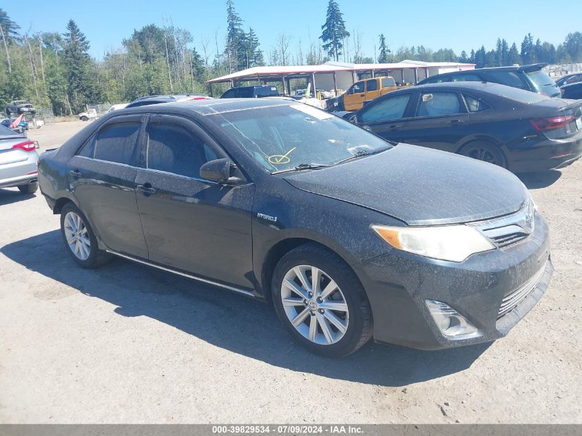 2012 TOYOTA CAMRY HYBRID XLE