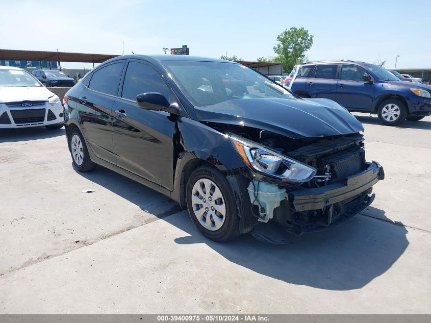 2016 HYUNDAI ACCENT SE