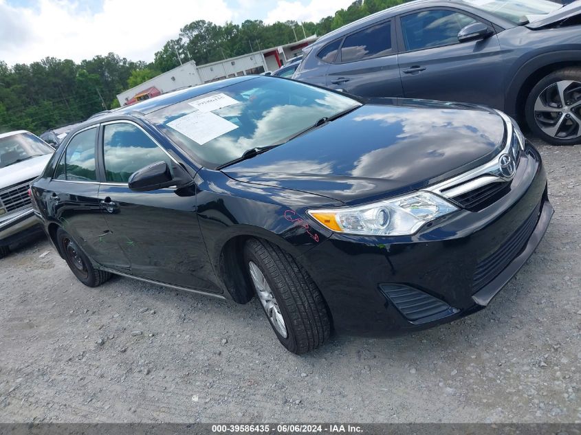 2012 TOYOTA CAMRY LE