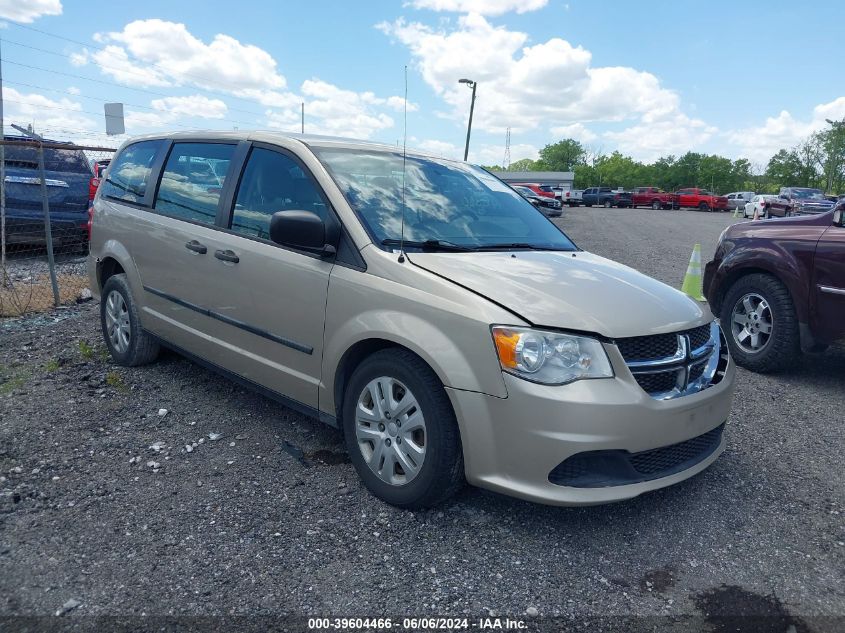 2016 DODGE GRAND CARAVAN AMERICAN VALUE PKG