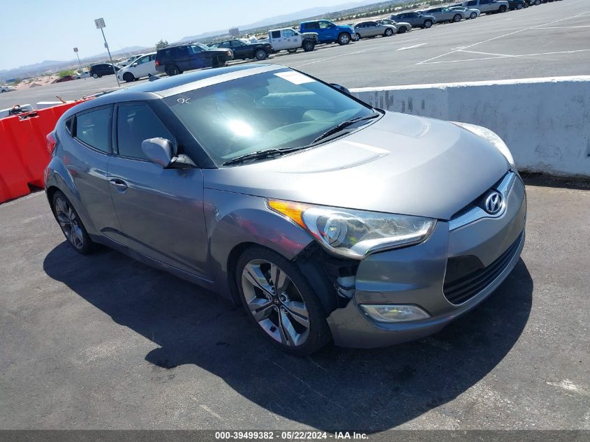 2012 HYUNDAI VELOSTER BASE W/BLACK