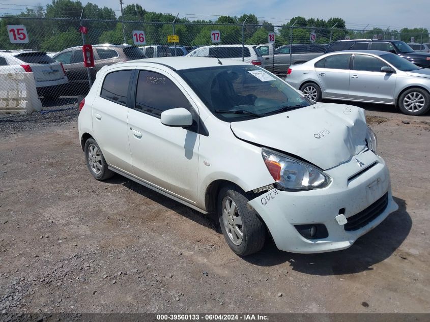 2014 MITSUBISHI MIRAGE ES