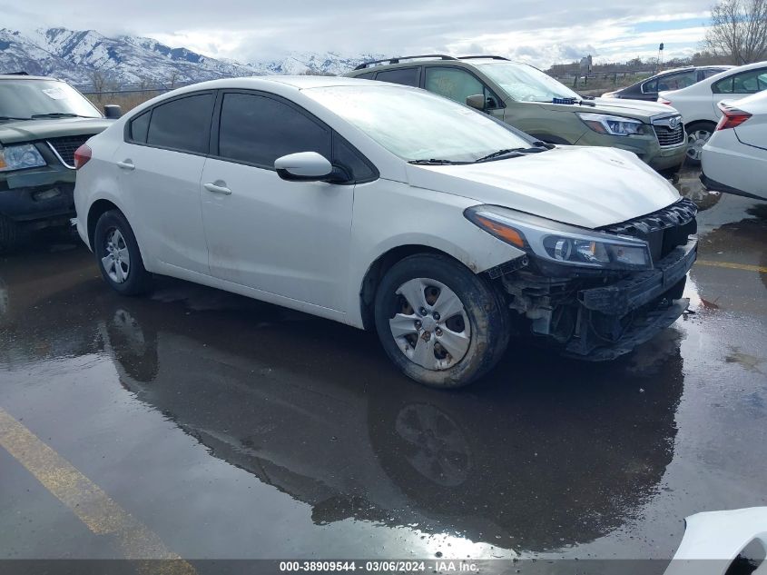 2017 KIA FORTE LX