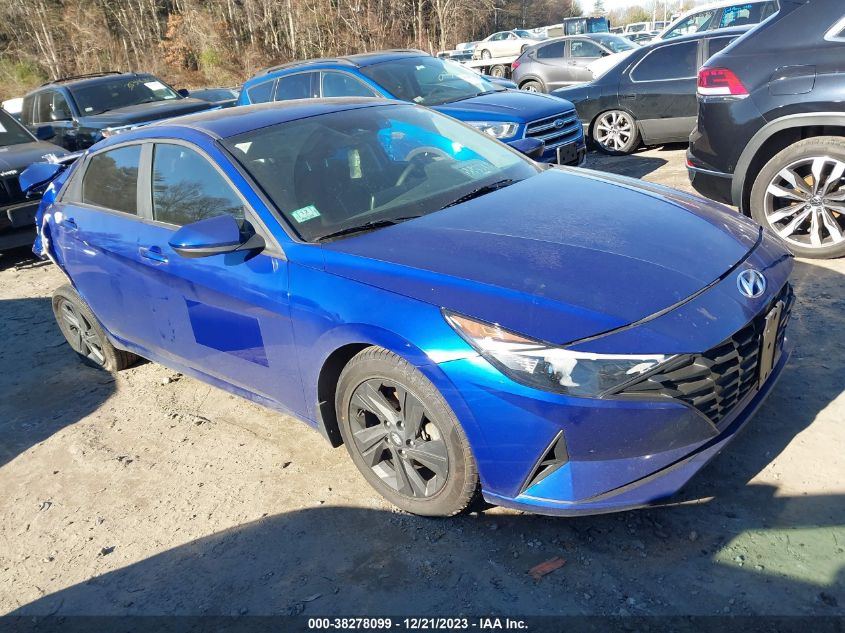 2023 HYUNDAI ELANTRA HYBRID BLUE