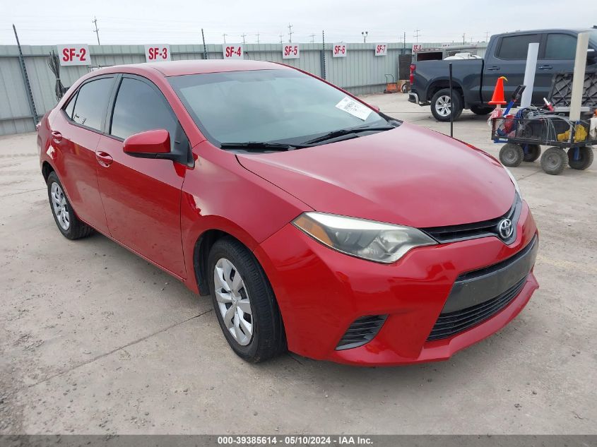 2015 TOYOTA COROLLA LE