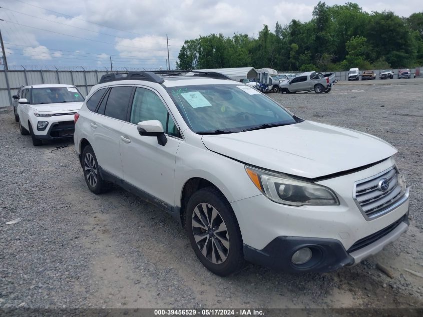 2016 SUBARU OUTBACK 2.5I LIMITED