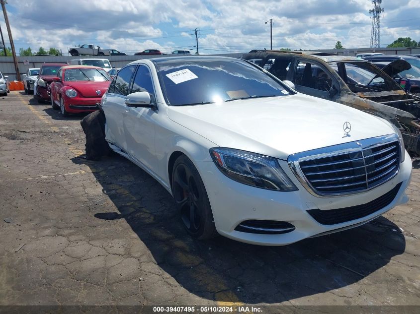 2015 MERCEDES-BENZ S 550