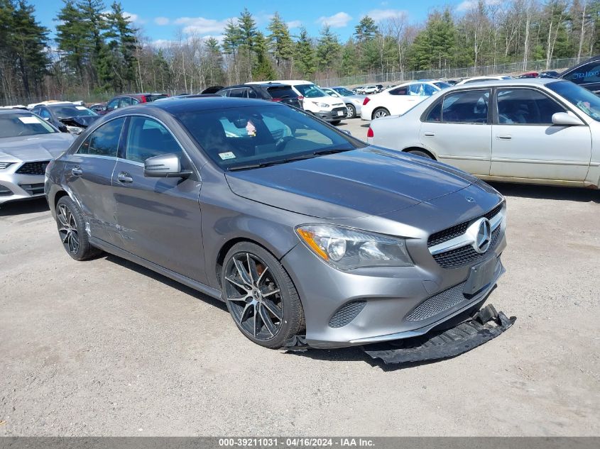 2018 MERCEDES-BENZ CLA 250 4MATIC