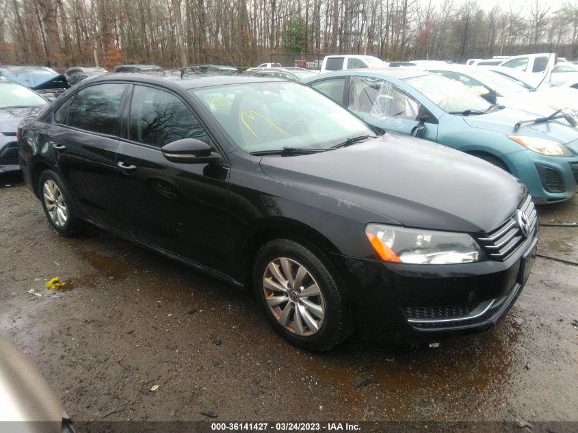 2012 VOLKSWAGEN PASSAT 2.5L S