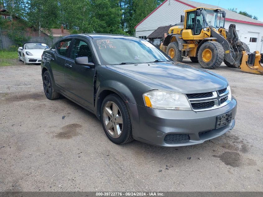 2012 DODGE AVENGER SE